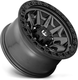 4 Llantas Covert D694 17X9″ 5x127 Black - Fuel - DOBLETRACCION 