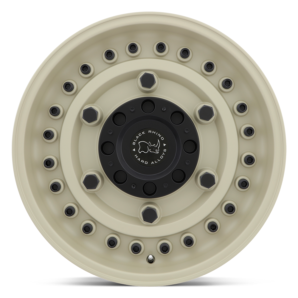 4 Llantas Armory 17X9.5 6X139/ Desert Sand - Black Rhino - DOBLETRACCION 