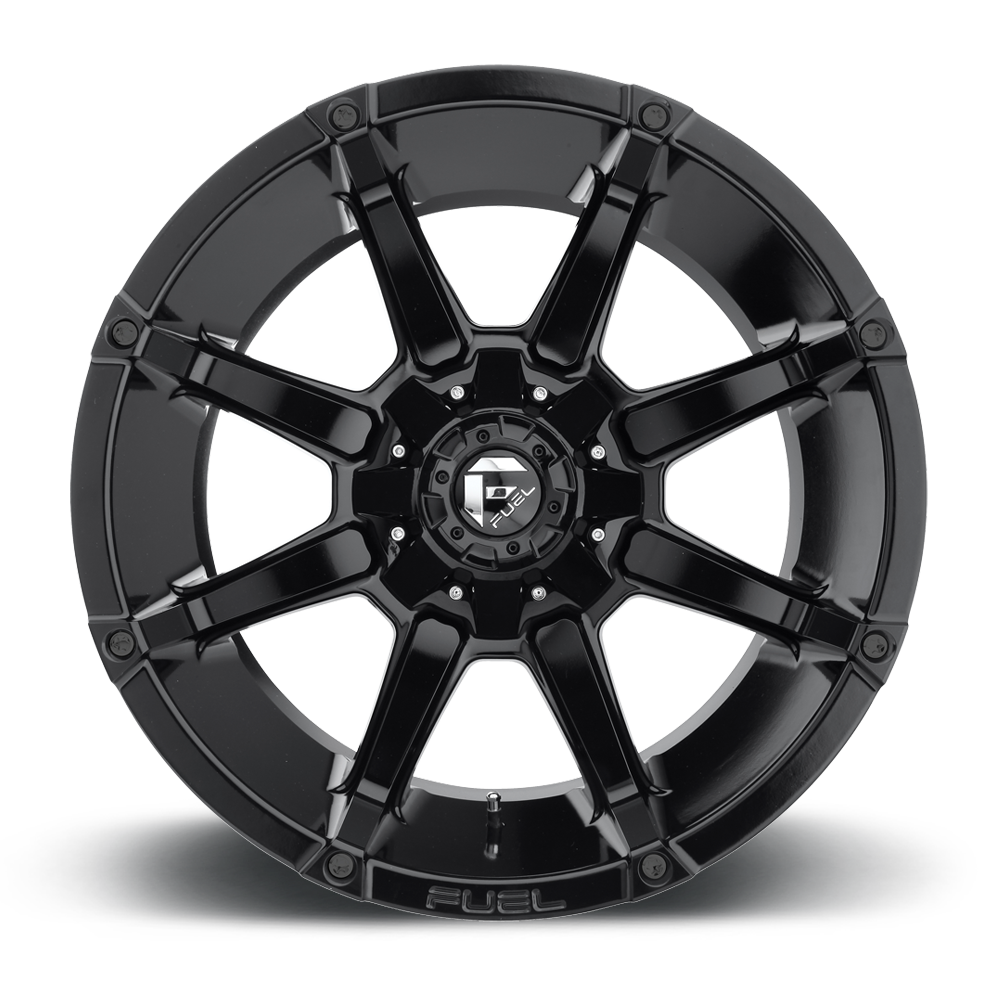 4 Llantas Coupler  D575 18X9 6X135/6x139 Black F150  - Fuel - DOBLETRACCION 