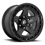 4 Llantas Warp D733 17X9″ 6X139 Black - Fuel