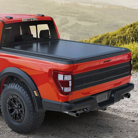 Tapa Retráctil Manual 2.0 Cubre Pick-Up Ford F150 CS (15+) - BulX15 - DOBLETRACCION 