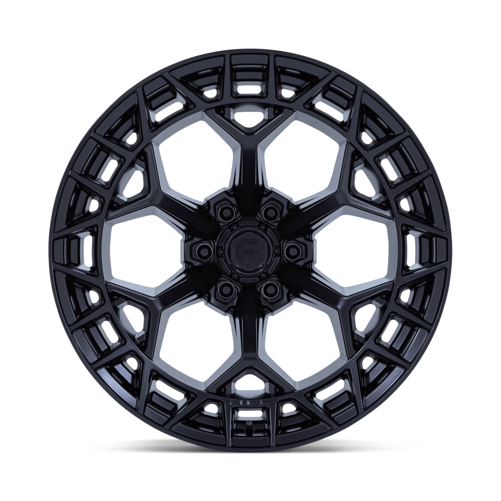 4 Llantas Charger FC873 17x9" 6x139/-12 Blackout - Fuel