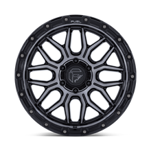 Cargar imagen en el visor de la galería, 4 Llantas Surge FC881 17x9&quot; 6x139/-12 Gloss Black Machined W/GTCC - Fuel