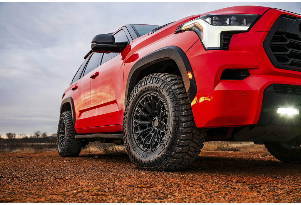 4 Llantas Trax FC882 17x9" 6x139/1 Gloss Black Machined Face DTCC - Fuel