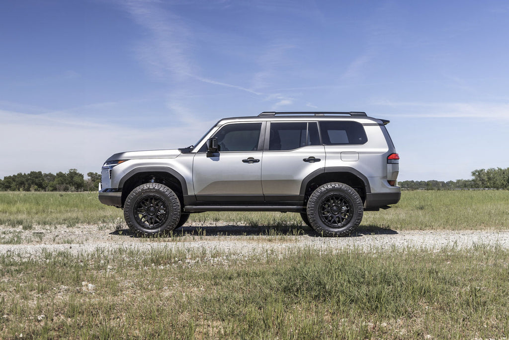 4 Llantas Surge FC881 17x9" 6x139/-12 Matte Black W/ Gloss Black LIP - Fuel