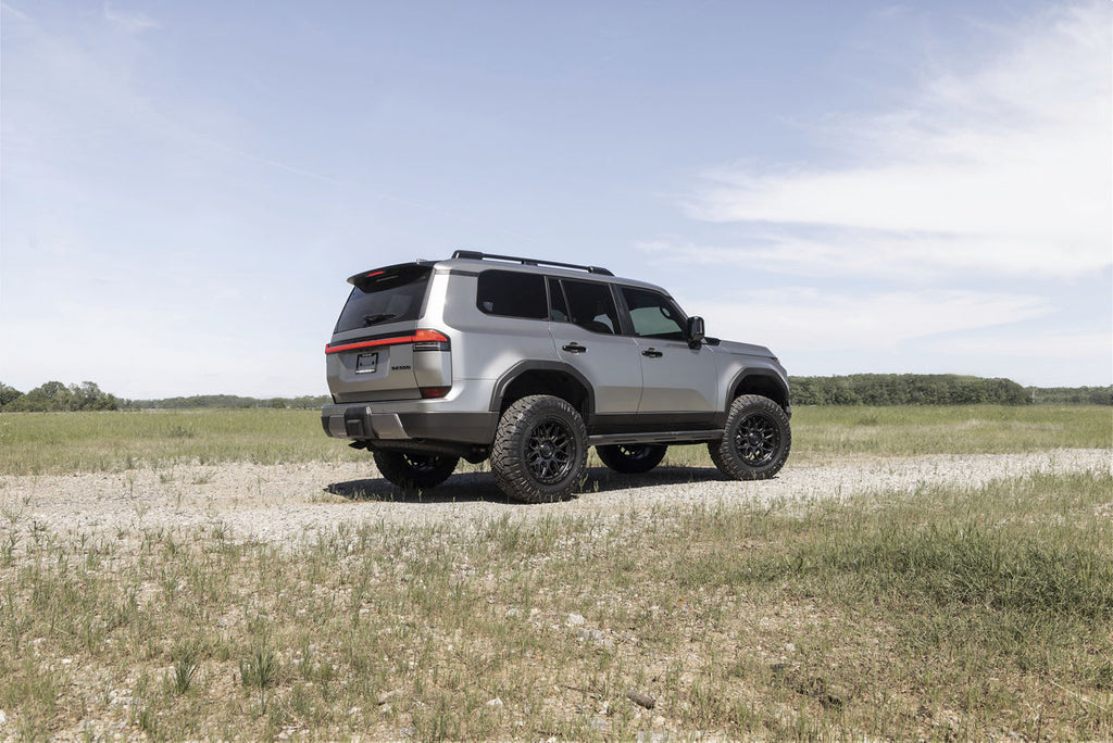 4 Llantas Surge FC881 17x9" 6x139/-12 Matte Black W/ Gloss Black LIP - Fuel