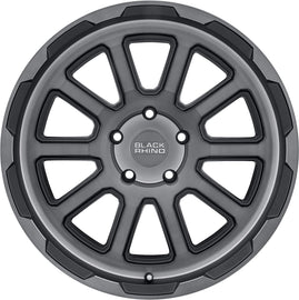4 Llantas Chase 18X9.0 6X114 Gunmetal NP300 - Black Rhino - DOBLETRACCION 
