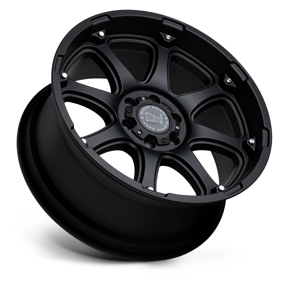 4 Llantas Glamis 20X9 6X135 Gun Metal F150  - Black Rhino - DOBLETRACCION 