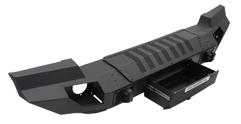 Bumper Delantero Trailine Straight Winch Ready Jeep Wrangler JL (19+) - Go Rhino