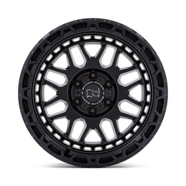 4 Llantas Holcomb 17x9.5 5x127 Matte Black - Black Rhino - DOBLETRACCION 