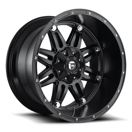 4 Llantas Hostage D531 20X9″ 6x139/135 Black - Fuel - DOBLETRACCION 