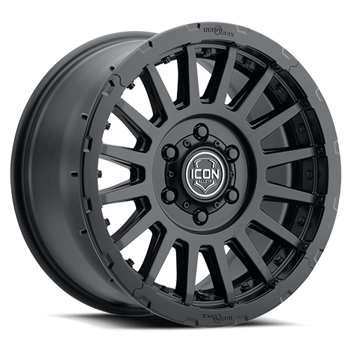 4 Llantas Recon 17X8.5" 6X139 Pro Satin Black - Icon Alloys