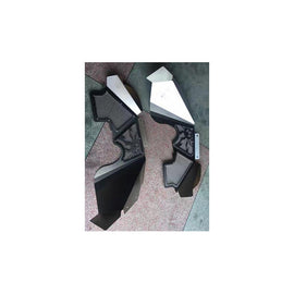 Juego Tapabarro Interior Delantero Metálico Jeep Wrangler JK (07-17) - DOBLETRACCION 