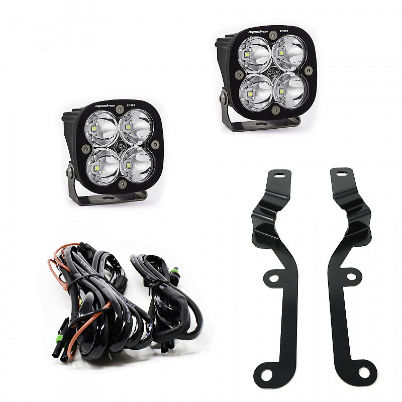 Kit de Focos LED Squadron Pro Pilar-A Chevrolet Silverado (19+) - Baja Designs