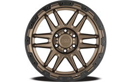 4 Llantas Apache 17x8.5 6x139/-18 Matte Bronze - Black Rhino
