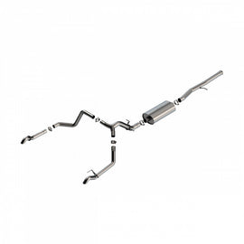 Sistema de Escape S-Type Chevrolet Silverado ZR2 (22+) - Borla - DOBLETRACCION 