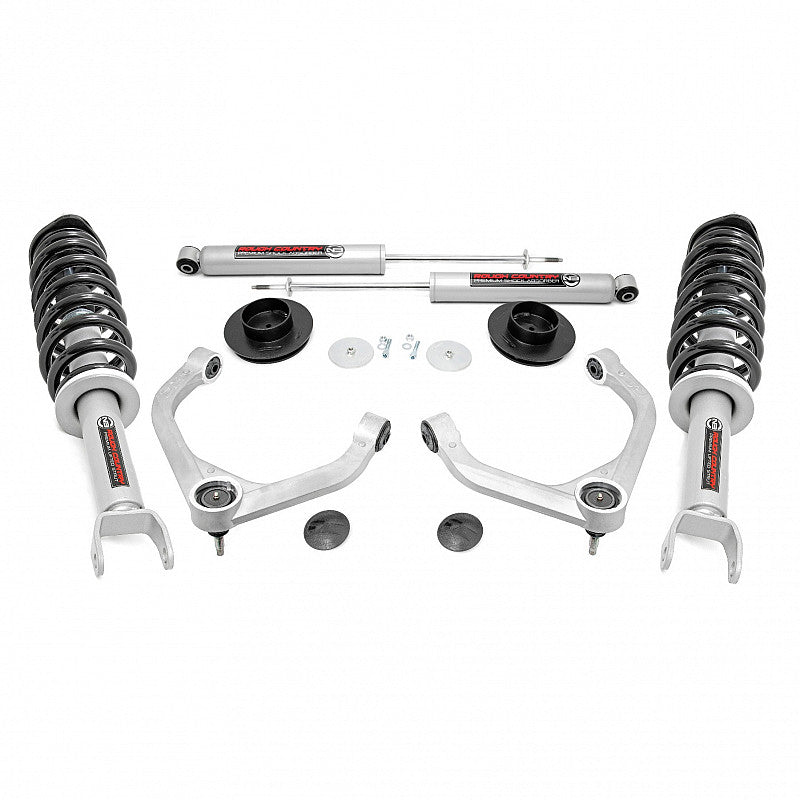 Kit de Suspensión 3.5 Dodge Ram 1500 (19+) - Rough Country - DOBLETRACCION 