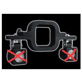 Soporte de Neblineros Para Anclaje Americano Jeep Wrangler JK (07-17) - DOBLETRACCION 