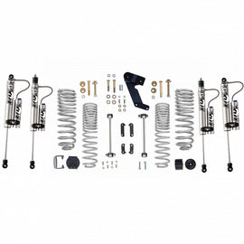 Kit de Levante 2.5 Con Amortiguadores FOX 2.0 con Reservorio Ajustable Jeep Wrangler JK (07-18) - Rubicon Express + FOX - DOBLETRACCION 