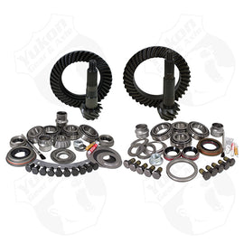 Kit Corona y Piñón 4.56 Delantero y Trasero Dana 30/44 Jeep Wrangler JK Sport/Diesel (07-18) - Yukon - DOBLETRACCION 