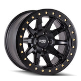 4 Llantas DT2 9304 17x9 6x139 Matte Black - Dirty Life