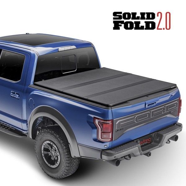 Tapa Plegable Cubre Pick-Up Dura Solid Fold 2.0 Ford F-150 CS (15+) - Extang - DOBLETRACCION 