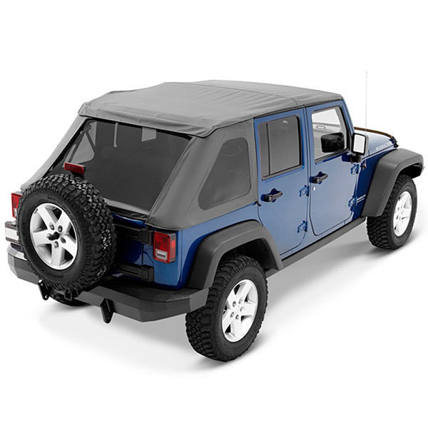 Techo Lona Trektop Nx Jeep Wrangler JK 4 puertas (07-18) - Bestop - DOBLETRACCION 