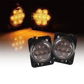 Intermitente LED Ambar paso rueda Jeep Wragler JK - DOBLETRACCION 