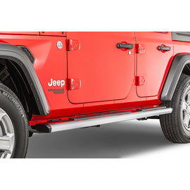 Pisadera Ovalada Cromada Jeep Wrangler JL 4P - Mopar - DOBLETRACCION 