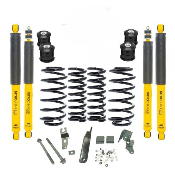 Kit de Levante Suspension Nitrocharger Plus 40mm Suzuki Jimny (18+) - Old Man Emu
