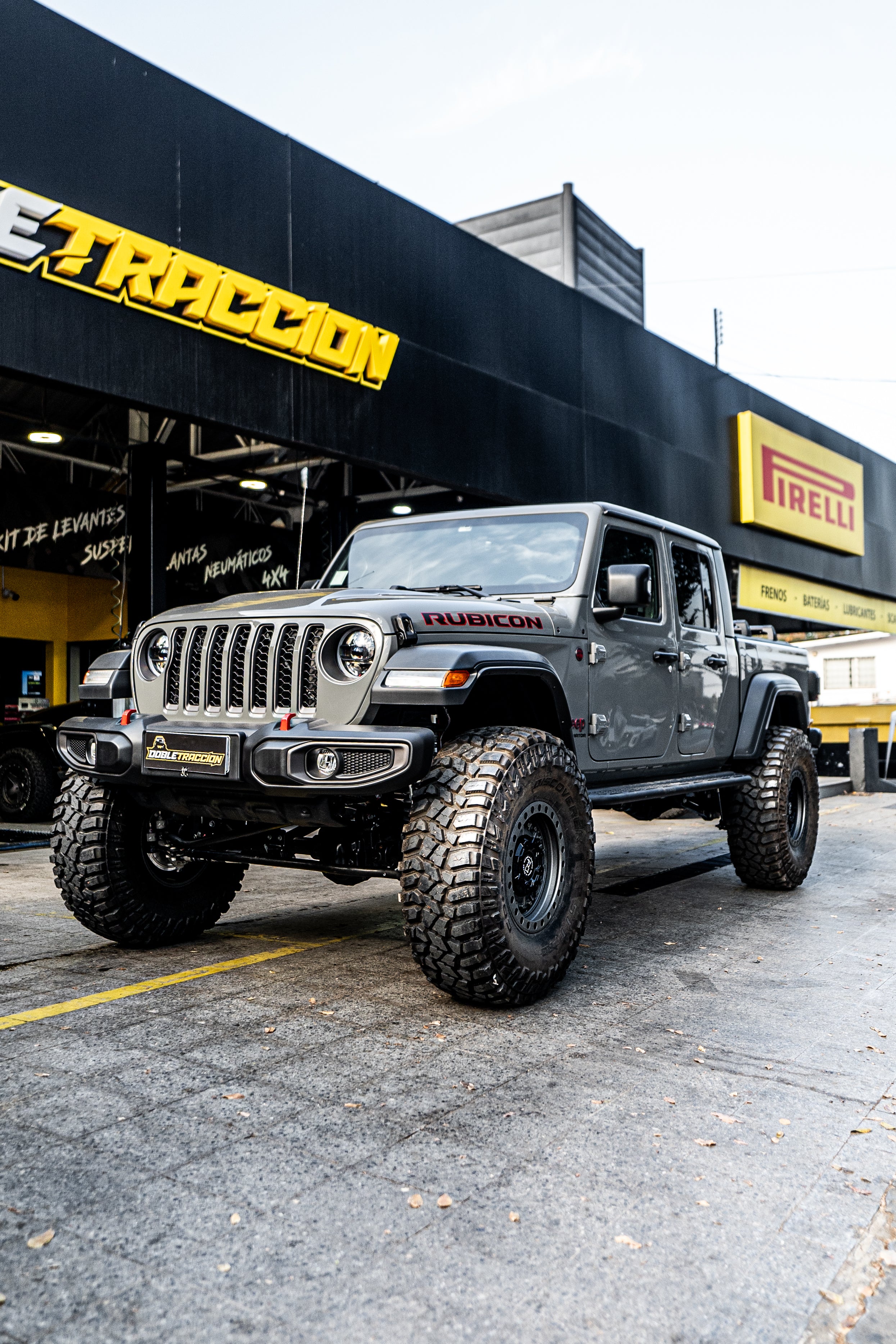 Juego de 4 espaciadores Jeep Wrangler - Gladiator (JL–JT) (19+)