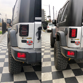 Juego 4 Espaciadores 1.5 con centrador Jeep Wrangler JK (07-19) - Rough Country - DOBLETRACCION 