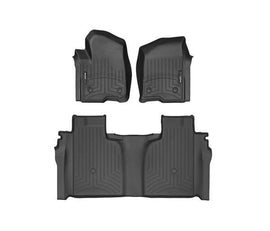Juego Pisos Interiores calce perfecto Chevrolet Silverado 1500 CD (15+) - Weather Tech