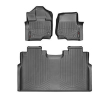 Cargar imagen en el visor de la galería, Juego Pisos Interiores calce perfecto Ford F150 CD (15+) - Weather Tech