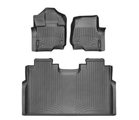 Juego Pisos Interiores calce perfecto Ford F150 CD (15+) - Weather Tech