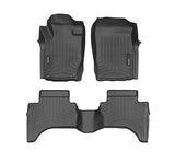 Juego Pisos Interiores calce perfecto Mitsubishi L200 (15+) - Weather Tech