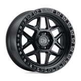 4 Llantas Kelso 17x9 5x127/-18 Matte Black - Black Rhino