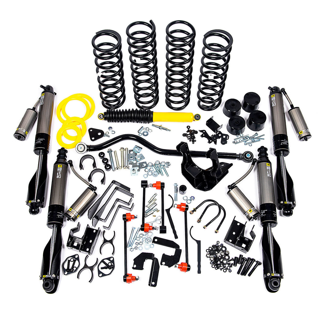 Kit de Levante 4 BP-51 Jeep Wrangler JK (07-19) - Old Man Emu - DOBLETRACCION 