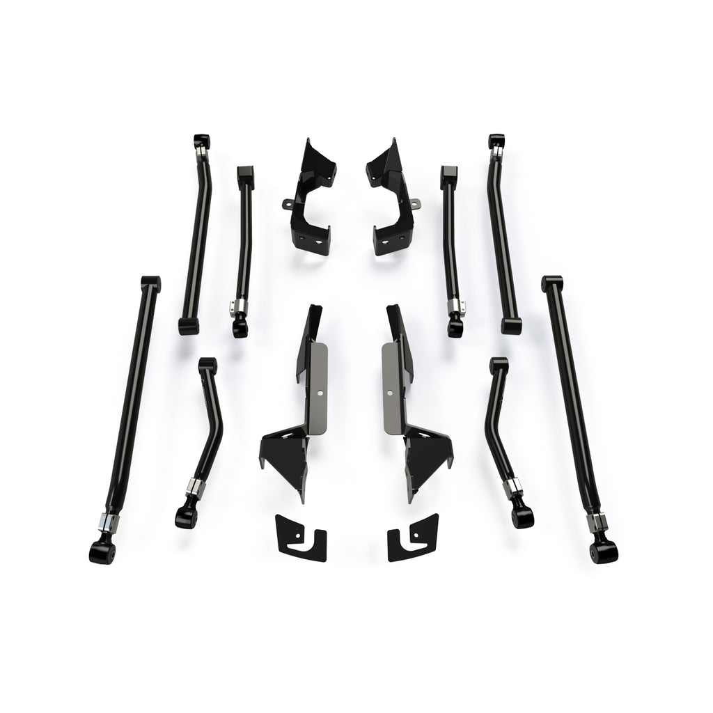 Kit Long Arm Alpine 8 brazos Regulable 3-6 Jeep Wrangler JK (07-19) - Teraflex - DOBLETRACCION 