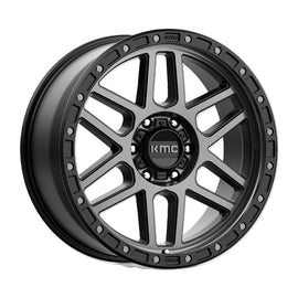 4 llantas KM554 17×8,5 / 6×114 BLK GTCC-S - KMC Wheels