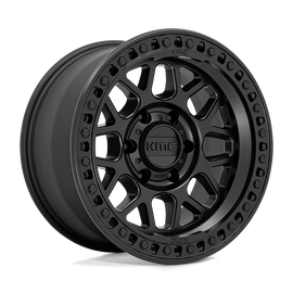 4 llantas KM549 17x9 6x139 Grs Satin Black - KMC Wheels