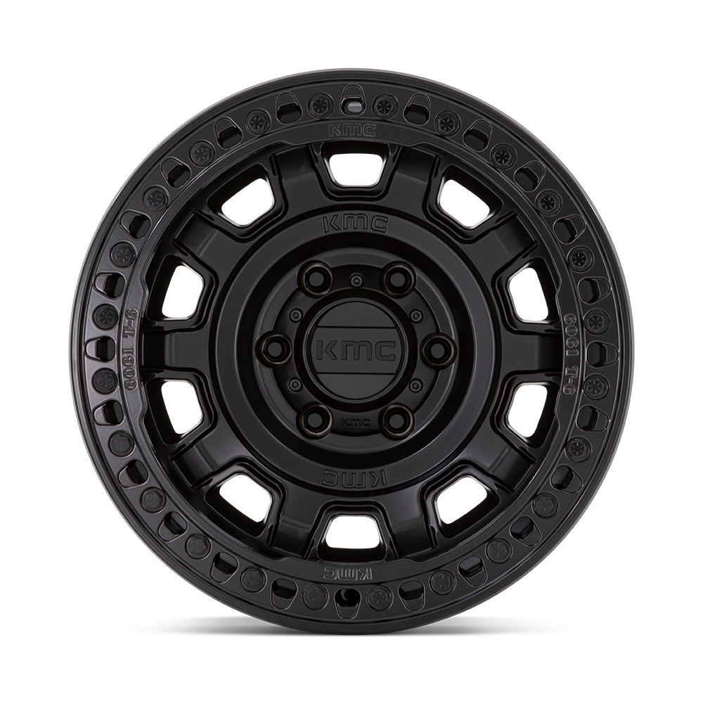 4 llantas KM236 17x9 5x127 Tank Beadlock Anthracite - KMC Wheels