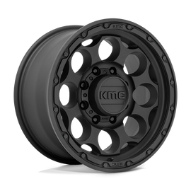 4 llantas KM541 17x8.5 6x139 Dirty Harry Textured Black - KMC Wheels