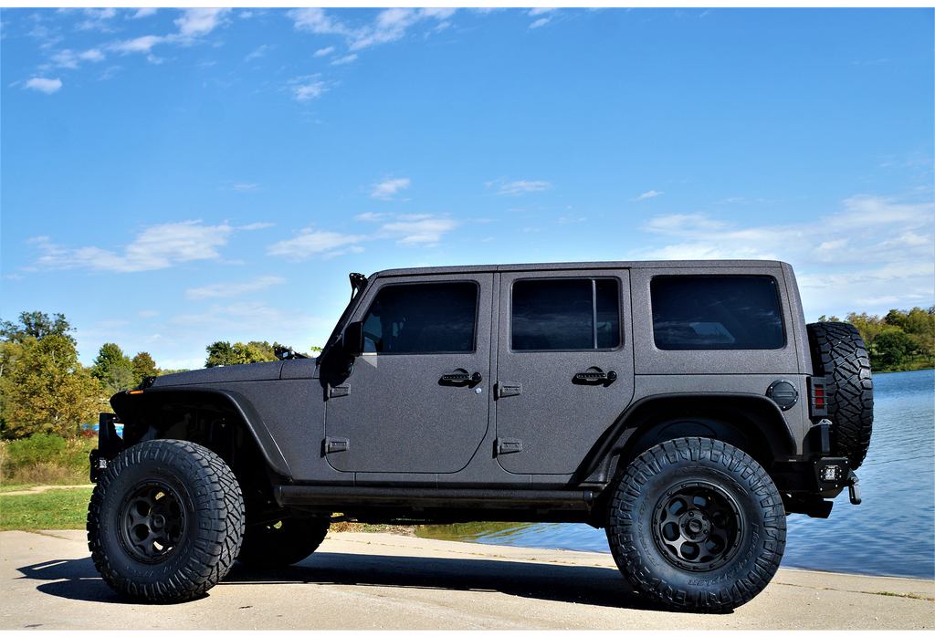 4 llantas KM541 17x8.5 6x139 Dirty Harry Textured Black - KMC Wheels