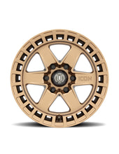 Cargar imagen en el visor de la galería, 4 Llantas Raider 17X8.5&quot; 6X139 Satin Brass - Icon Alloys