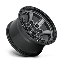Cargar imagen en el visor de la galería, 4 Llantas Kicker D698 17x9 6x114 Matte Gun Metal Black Lip - Fuel