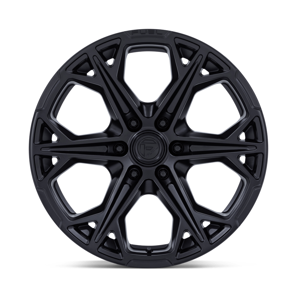 4 llantas Hammerhead 20x10" 6x139/-18 Blackout - Fuel
