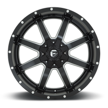 Cargar imagen en el visor de la galería, 4 Llantas Maverick  D538 17x9 6x135/6139 Milled black - Fuel