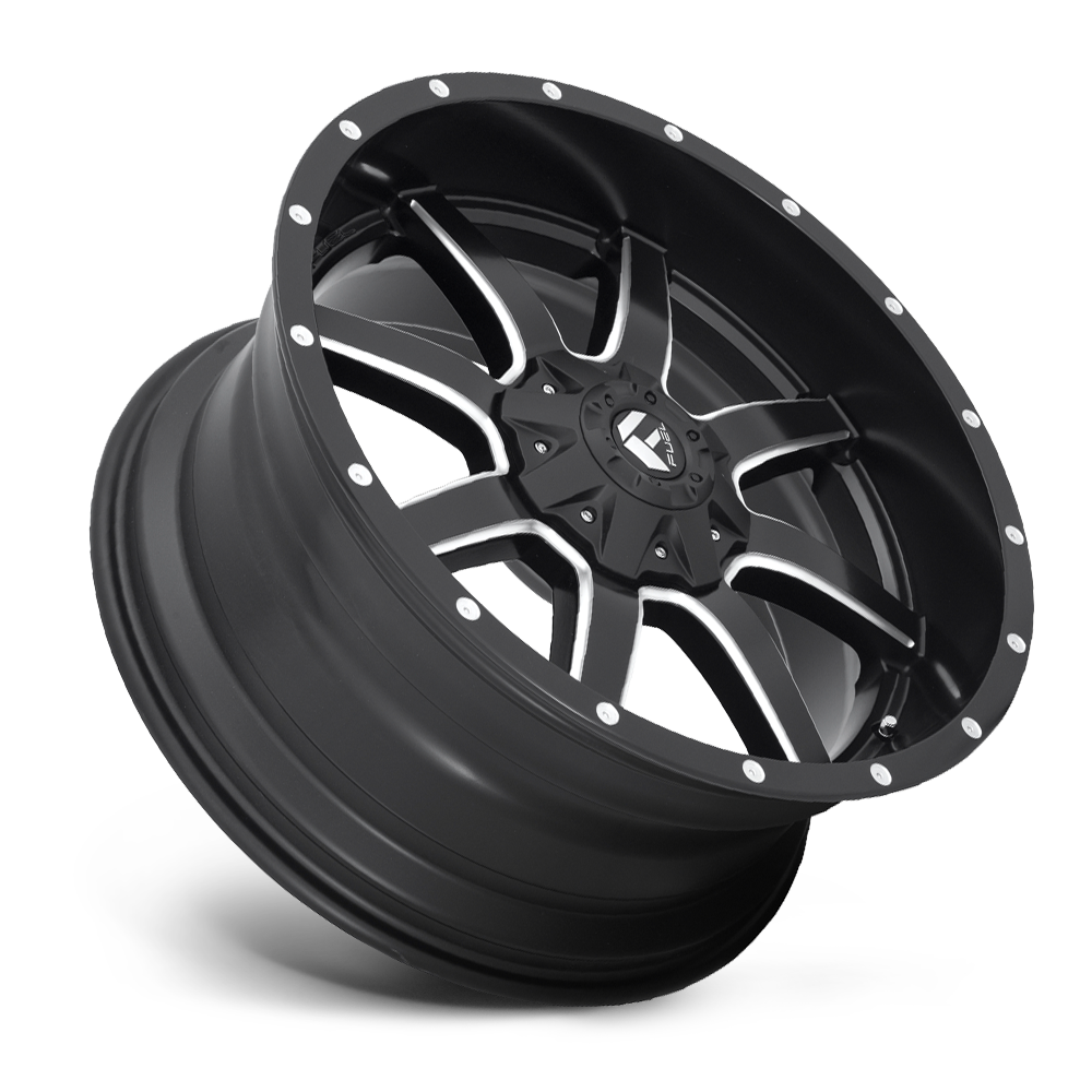4 Llantas Maverick  D538 17x9 6x135/6139 Milled black - Fuel