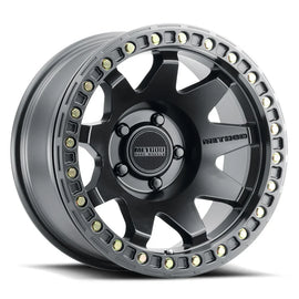4 Llantas MR108 Beadlock 17x9 5x127 ET-44 Matte Black - Method Wheels